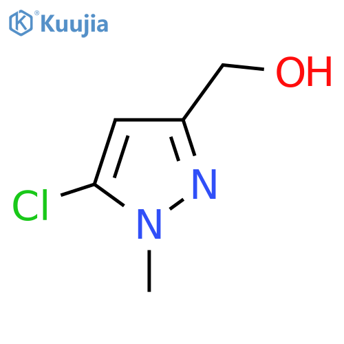 (5-chloro-1-methyl-1H-pyrazol-3-yl)methanol structure