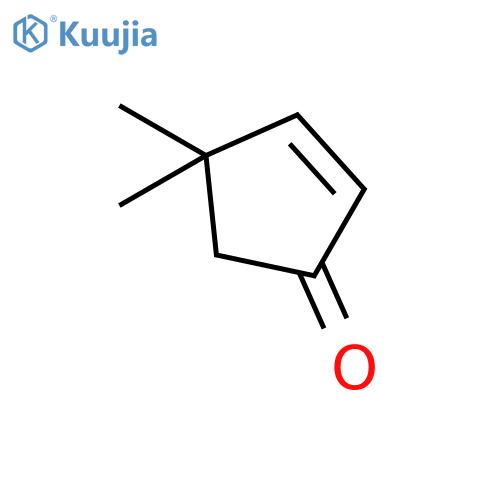 4,4-Dimethyl-2-cyclopenten-1-one structure