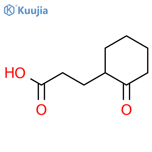 3-(2-Oxo-cyclohexyl)-propionic Acid structure