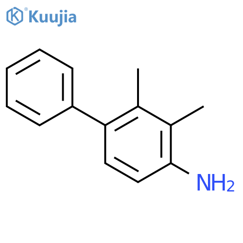 [1,1'-Biphenyl]-4-amine,2,3-dimethyl- structure