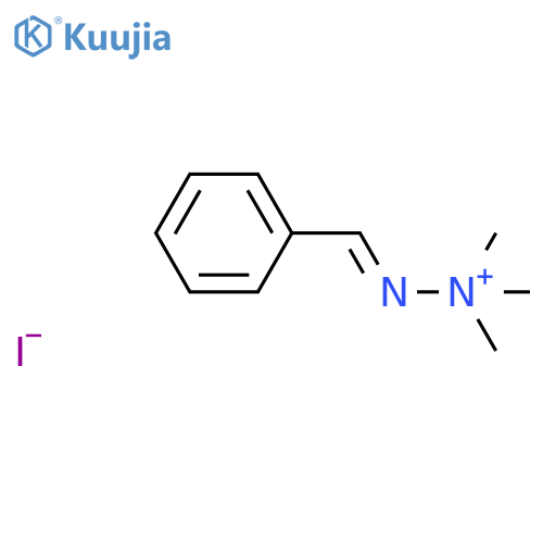 Hydrazinium,1,1,1-trimethyl-2-(phenylmethylene)-, iodide (1:1) structure