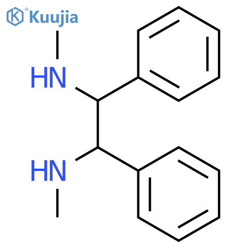 N,N'-dimethyl-1,2-diphenylethane-1,2-diamine structure