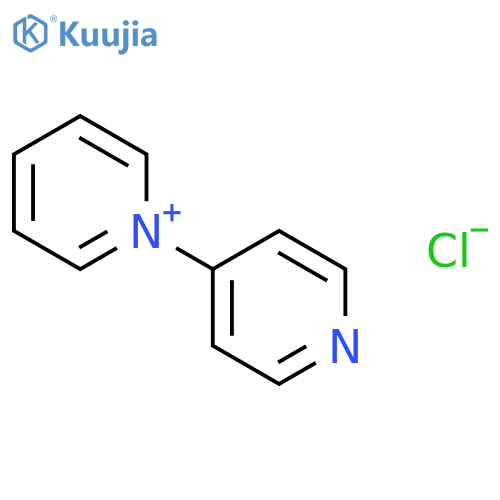 1,4'-Bipyridinium,chloride (1:1) structure