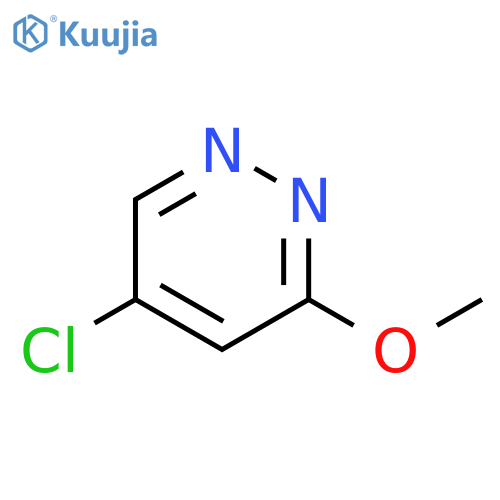 Pyridazine, 5-chloro-3-methoxy- structure