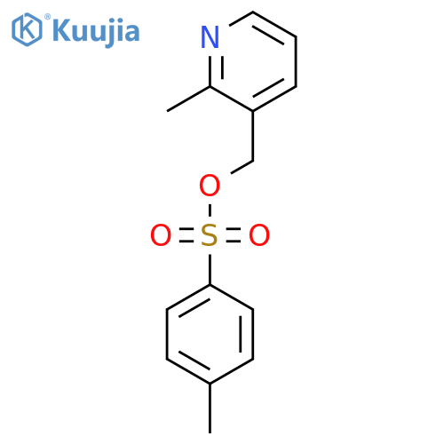 (2-Methylpyridin-3-yl)methyl 4-methylbenzene-1-sulfonate structure
