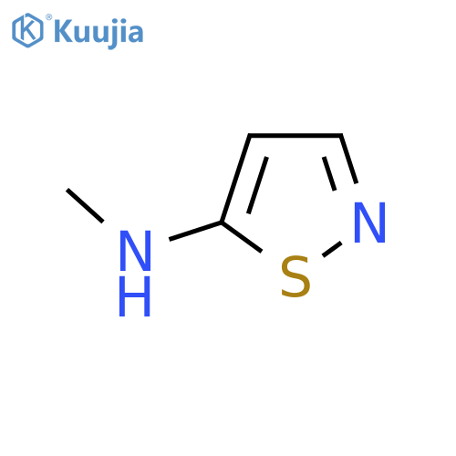 N-methyl-1,2-thiazol-5-amine structure