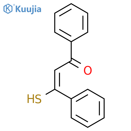 2-Propen-1-one,3-mercapto-1,3-diphenyl- structure
