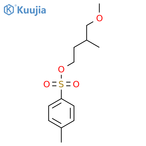 4-Methoxy-3-methylbutyl 4-methylbenzene-1-sulfonate structure