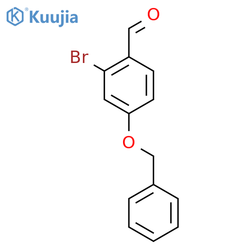 4-(Benzyloxy)-2-bromobenzaldehyde structure