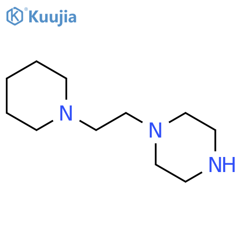 1-(2-Piperidin-1-ylethyl)piperazine structure