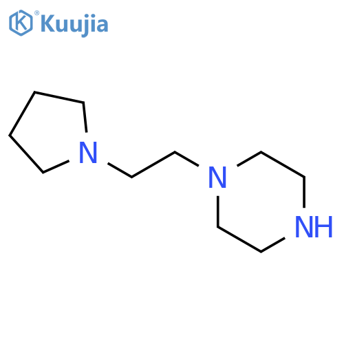 1-[2-(pyrrolidin-1-yl)ethyl]piperazine structure