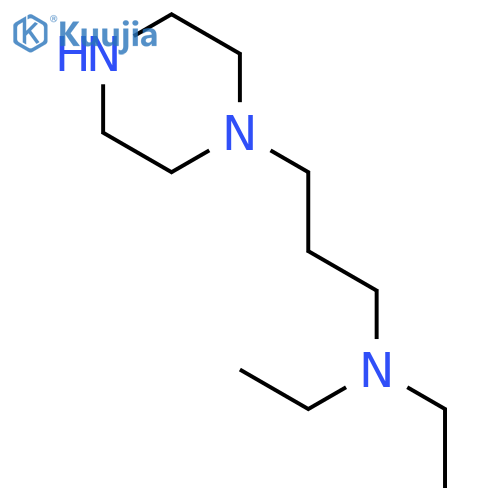1-(3-Diethylaminopropyl)piperazine structure