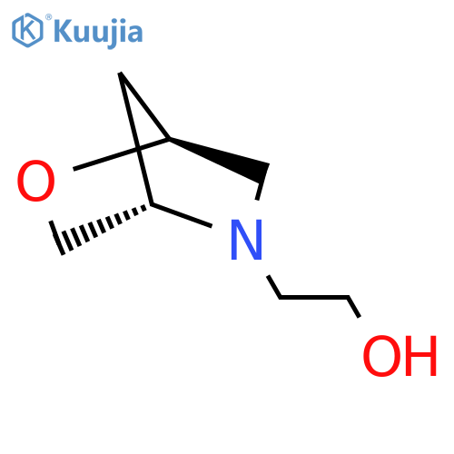 2-[(1S,4S)-2-oxa-5-azabicyclo[2.2.1]heptan-5-yl]ethanol structure