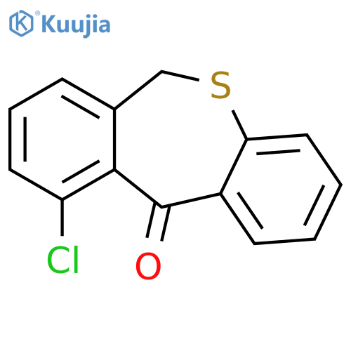 15-chloro-9-thiatricyclo9.4.0.0,3,8pentadeca-1(11),3,5,7,12,14-hexaen-2-one structure