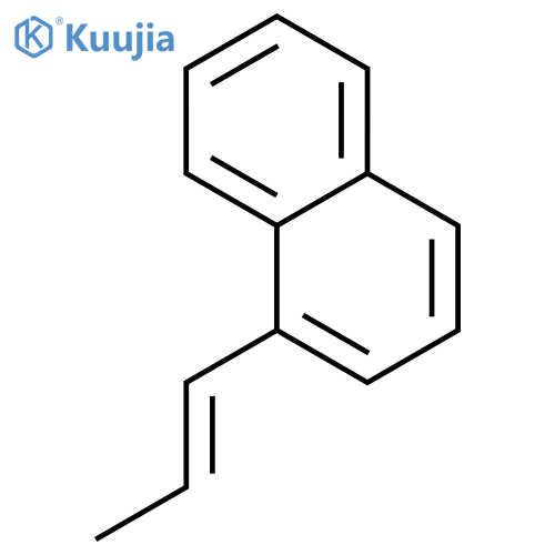 Naphthalene,1-(1-propen-1-yl)- structure