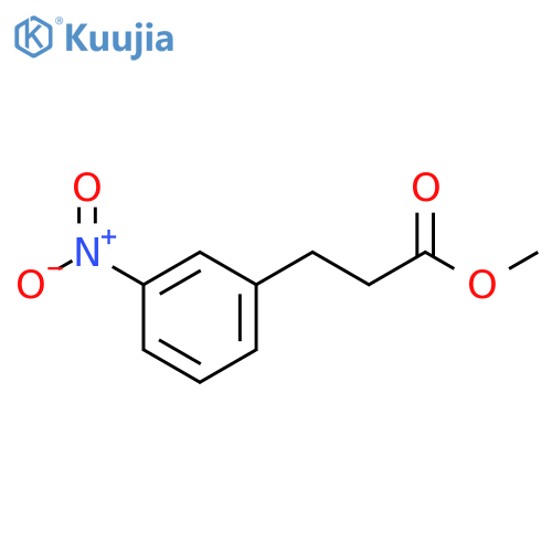 methyl 3-(3-nitrophenyl)propanoate structure