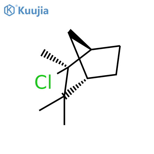 Bicyclo[2.2.1]heptane, 2-chloro-2,3,3-trimethyl-, (1R,2S,4S)-rel- structure