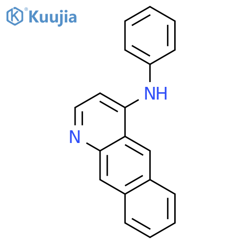 N-phenylbenzo[g]quinolin-4-amine structure