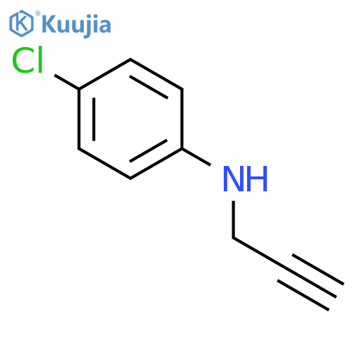 4-chloro-N-(prop-2-yn-1-yl)aniline structure