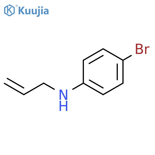 Benzenamine, 4-bromo-N-2-propenyl- structure