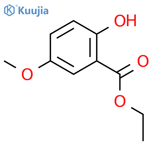 Ethyl 2-hydroxy-5-methoxybenzoate structure