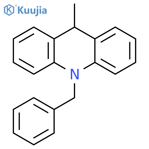 Acridine, 9,10-dihydro-9-methyl-10-(phenylmethyl)- structure