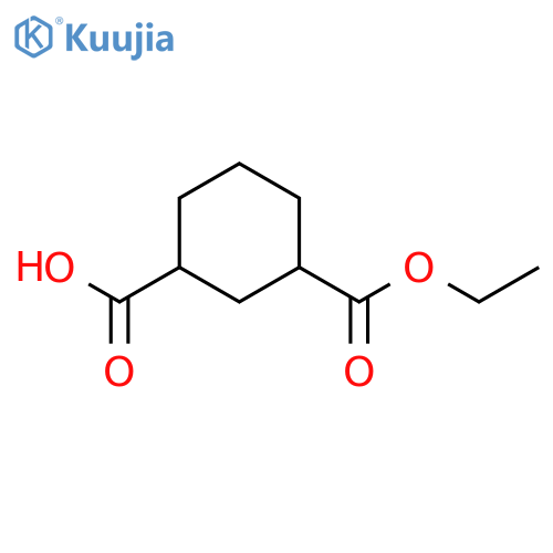 (1R,3S)-1,3-Cyclohexanedicarboxylic Acid 1-Ethylester structure