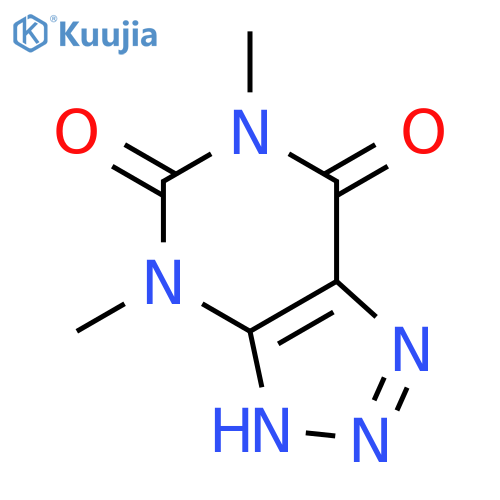 4,6-dimethyl-3H-1,2,3triazolo4,5-dpyrimidine-5,7(4H,6H)-dione structure