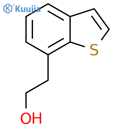 2-(1-benzothiophen-7-yl)ethan-1-ol structure