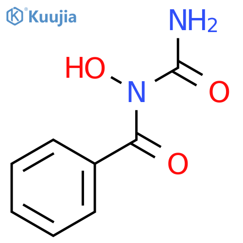 Benzamide,N-(aminocarbonyl)-N-hydroxy- structure