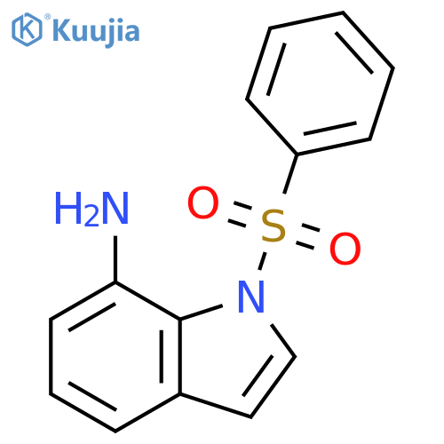 1-(Phenylsulfonyl)-1H-indol-7-amine structure