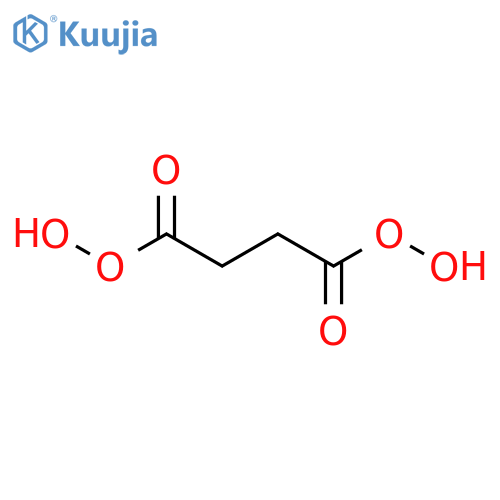 Butanediperoxoic acid structure