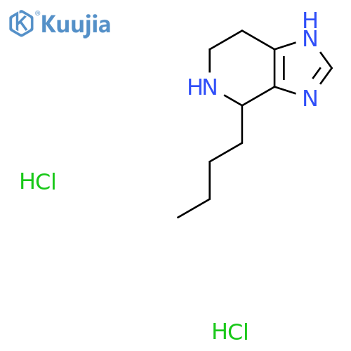 4-Butyl-4,5,6,7-tetrahydro-3H-imidazo[4,5-c]pyridine dihydrochloride structure