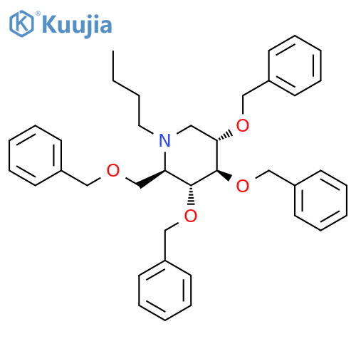 Tetrabenzyl Miglustat structure