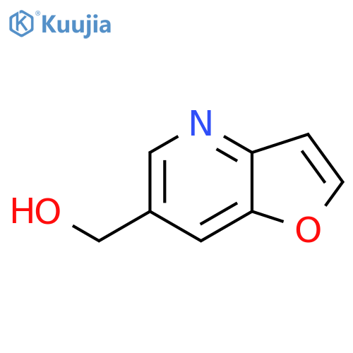 {furo[3,2-b]pyridin-6-yl}methanol structure