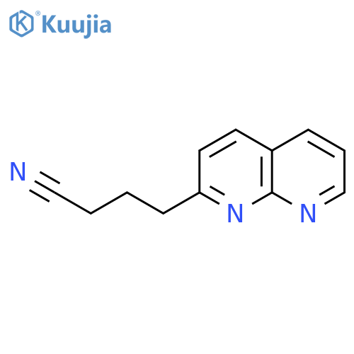 1,8-Naphthyridine-2-butanenitrile structure