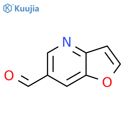 Furo[3,2-b]pyridine-6-carbaldehyde structure