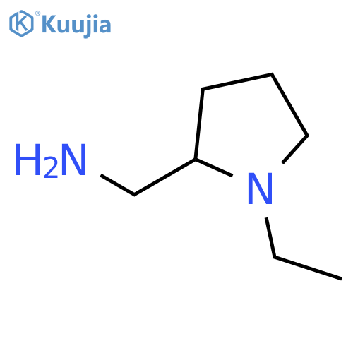 [(2S)-1-ethylpyrrolidin-2-yl]methanamine structure