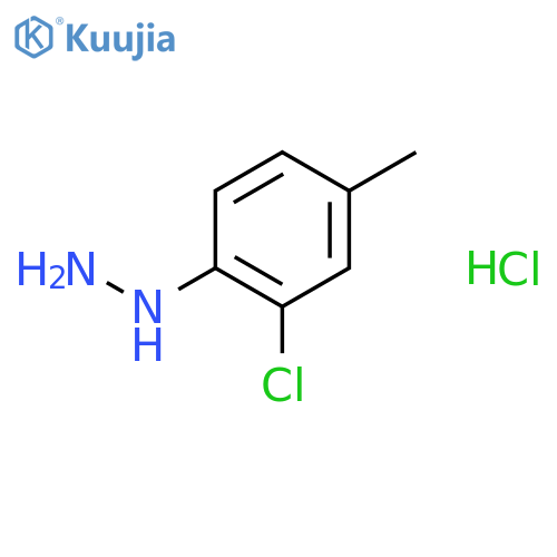 2-Chloro-4-methylphenylhydrazine hydrochloride structure