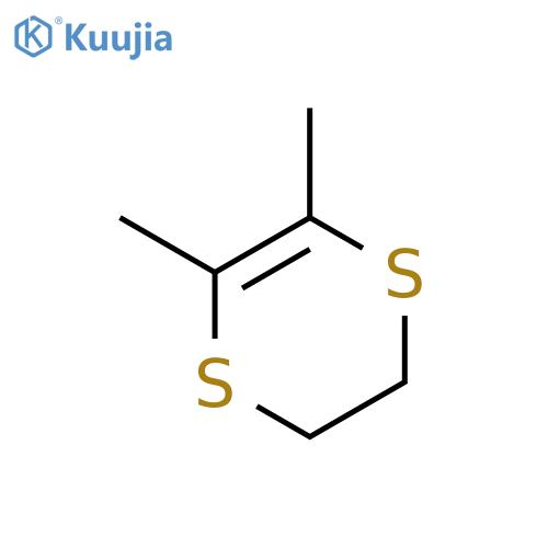 1,4-Dithiin,2,3-dihydro-5,6-dimethyl- structure