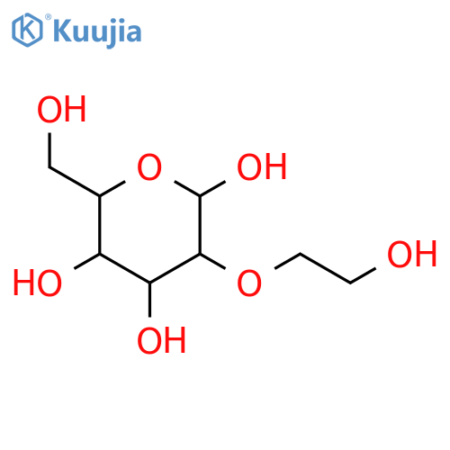 2-O-Hydroxyethyl-D-glucose structure