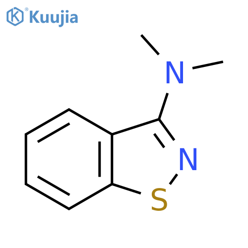 N,N-Dimethylbenzo[d]isothiazol-3-amine structure