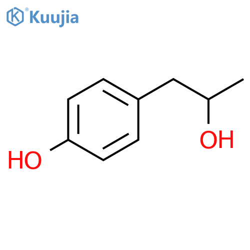 4-(2-hydroxypropyl)phenol structure
