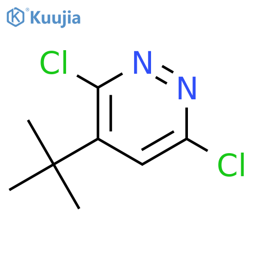 4-Tert-Butyl-3,6-dichloropyridazine structure