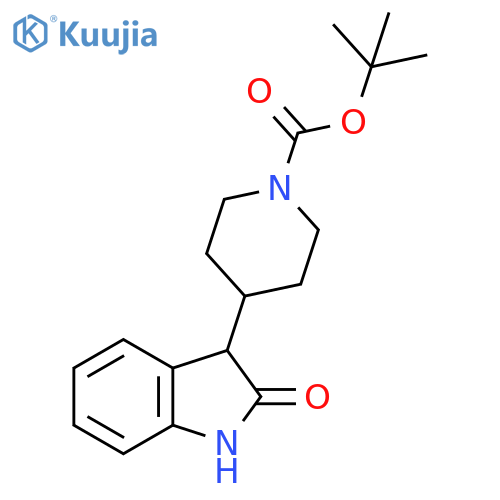 Tert-Butyl 4-(2-Oxoindolin-3-Yl)Piperidine-1-Carboxylate structure