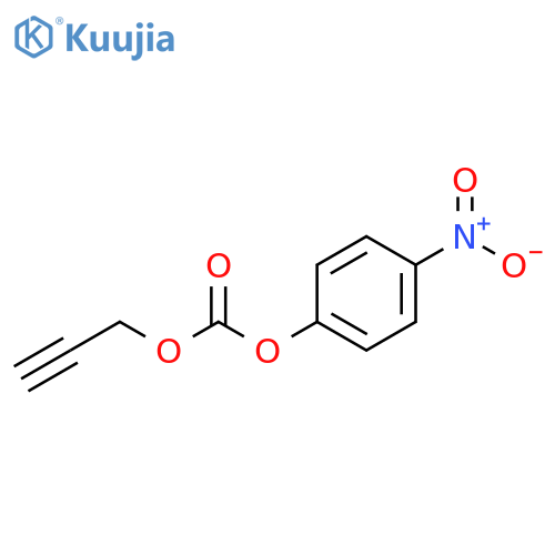 4-nitrophenyl prop-2-yn-1-yl carbonate structure