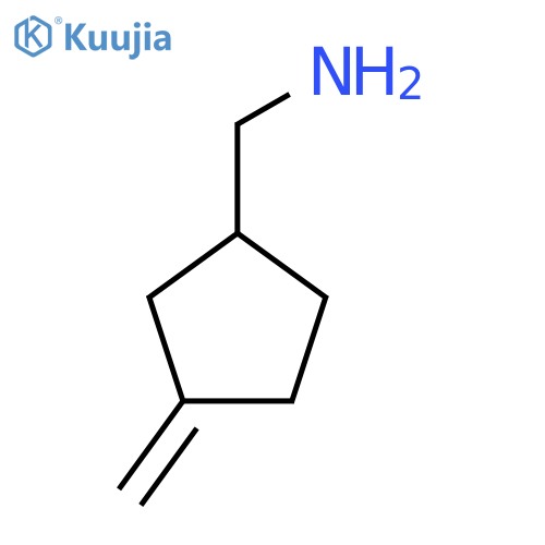(3-Methylidenecyclopentyl)methanamine structure