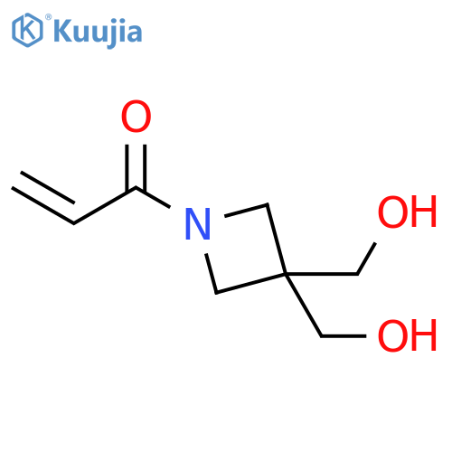 1-3,3-bis(hydroxymethyl)azetidin-1-ylprop-2-en-1-one structure