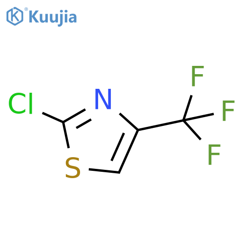 2-chloro-4-(trifluoromethyl)-1,3-thiazole structure
