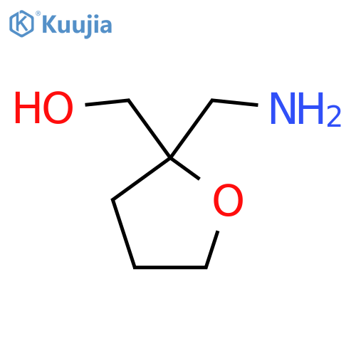 2-(aminomethyl)oxolan-2-ylmethanol structure
